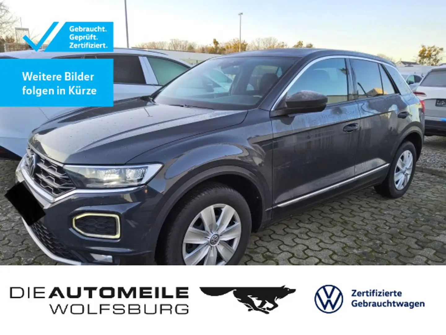 Volkswagen T-Roc 1.5 TSI DSG Sport LED/ACC Grau - 1