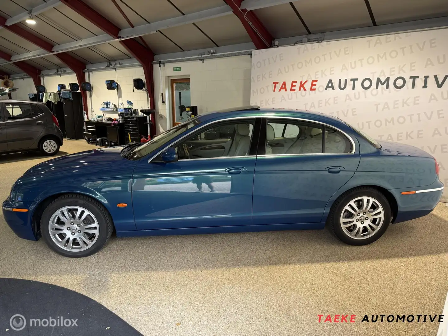 Jaguar S-Type 2.7D V6 Executive AUT/Dakje/Leder/Clima/Cruise Bleu - 2