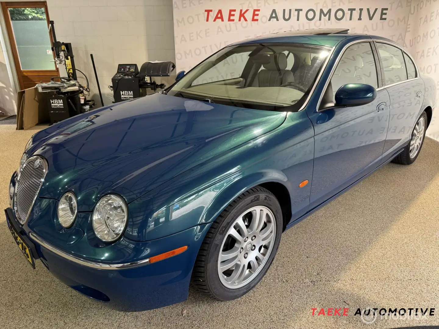 Jaguar S-Type 2.7D V6 Executive AUT/Dakje/Leder/Clima/Cruise Bleu - 1