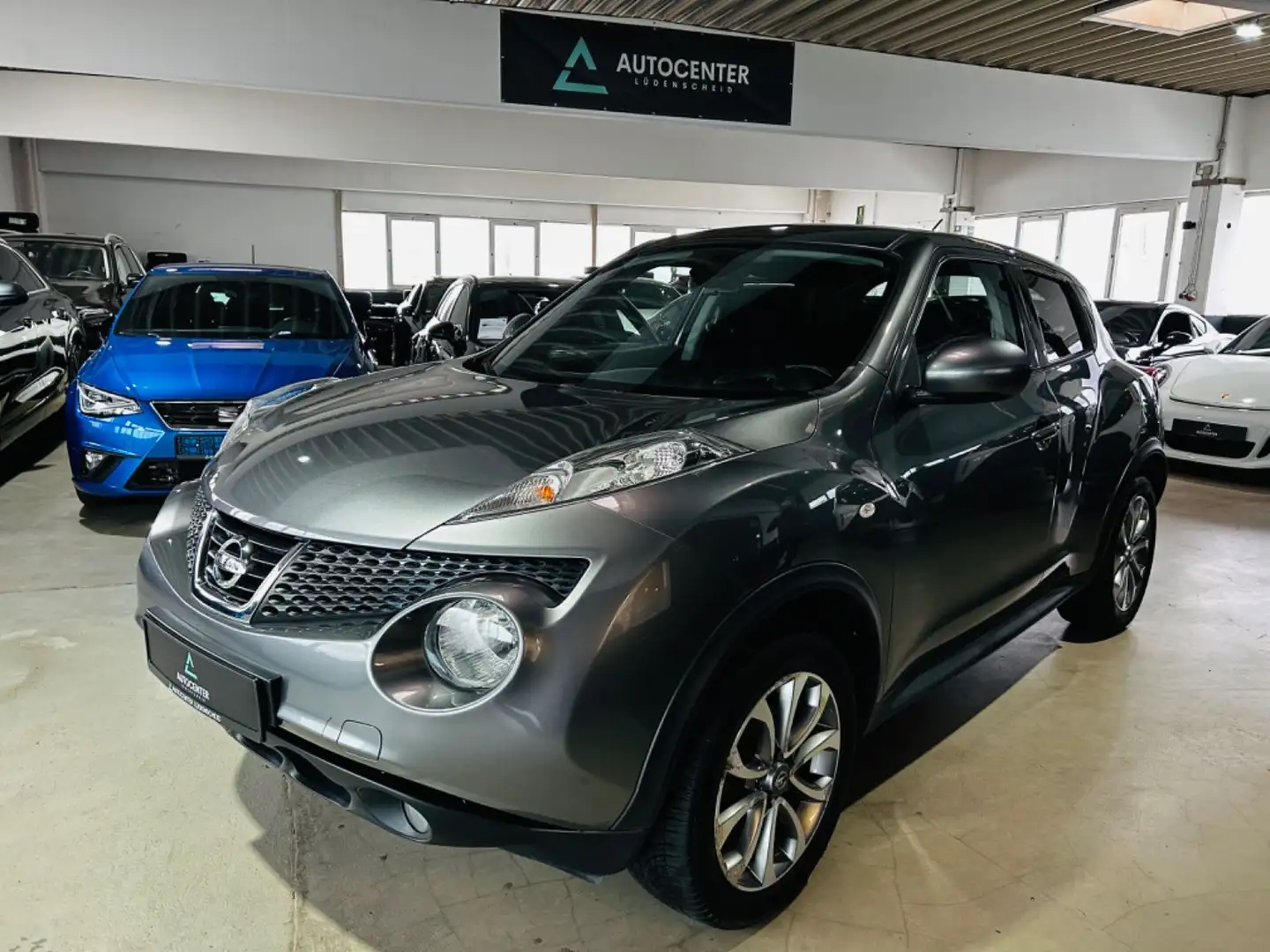 Nissan Juke *Kamera*Navi*Tempomat*Scheckheft* Grau - 1