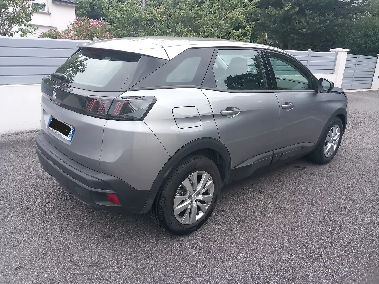 Peugeot 3008 3008 BlueHDi 130ch active pack Argent - 2
