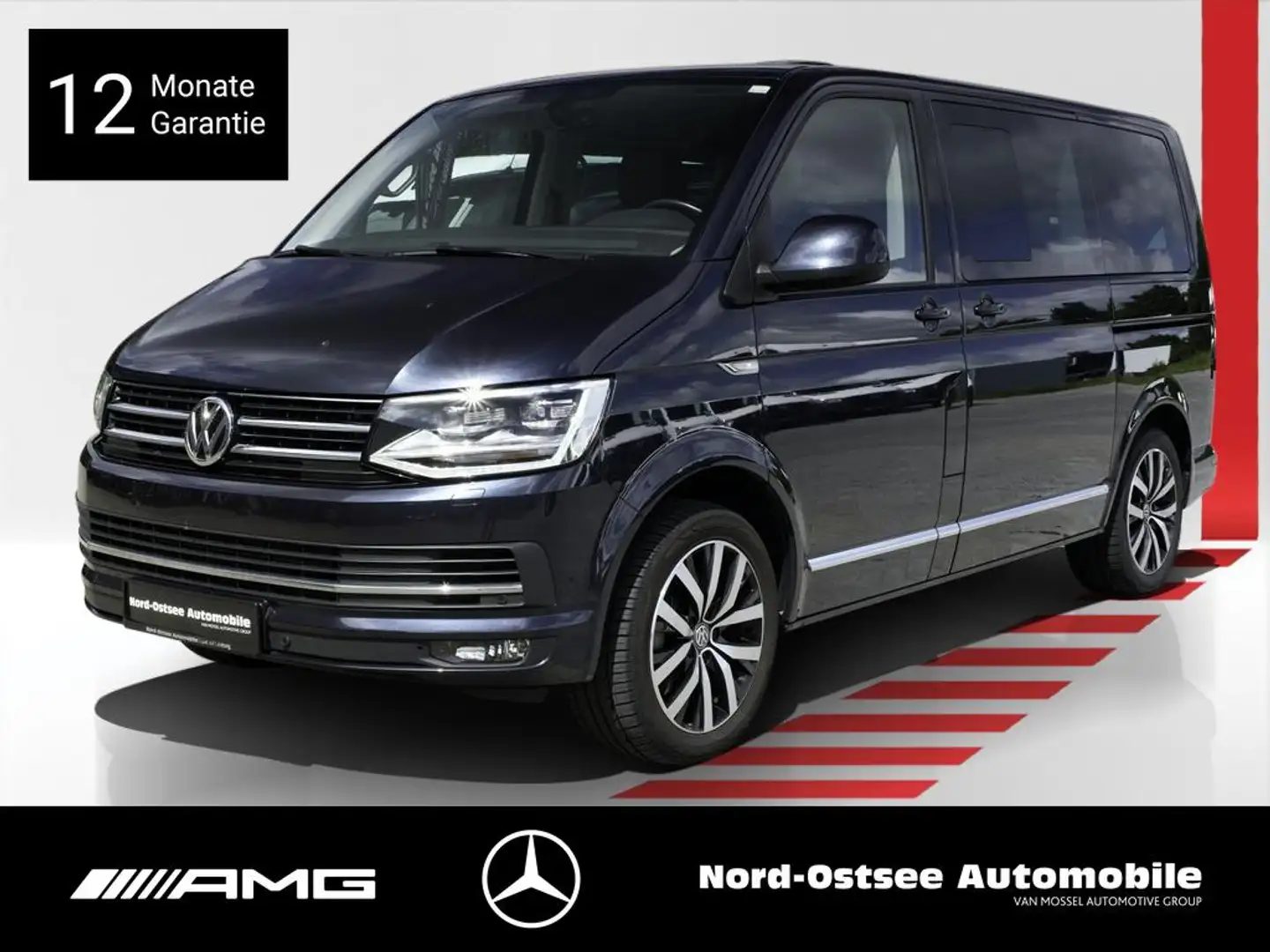 Volkswagen T6 Caravelle HIGHLINE 2.0 LED SD KlimaA Navi Modrá - 1