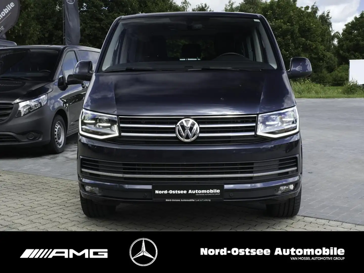 Volkswagen T6 Caravelle HIGHLINE 2.0 LED SD KlimaA Navi Modrá - 2