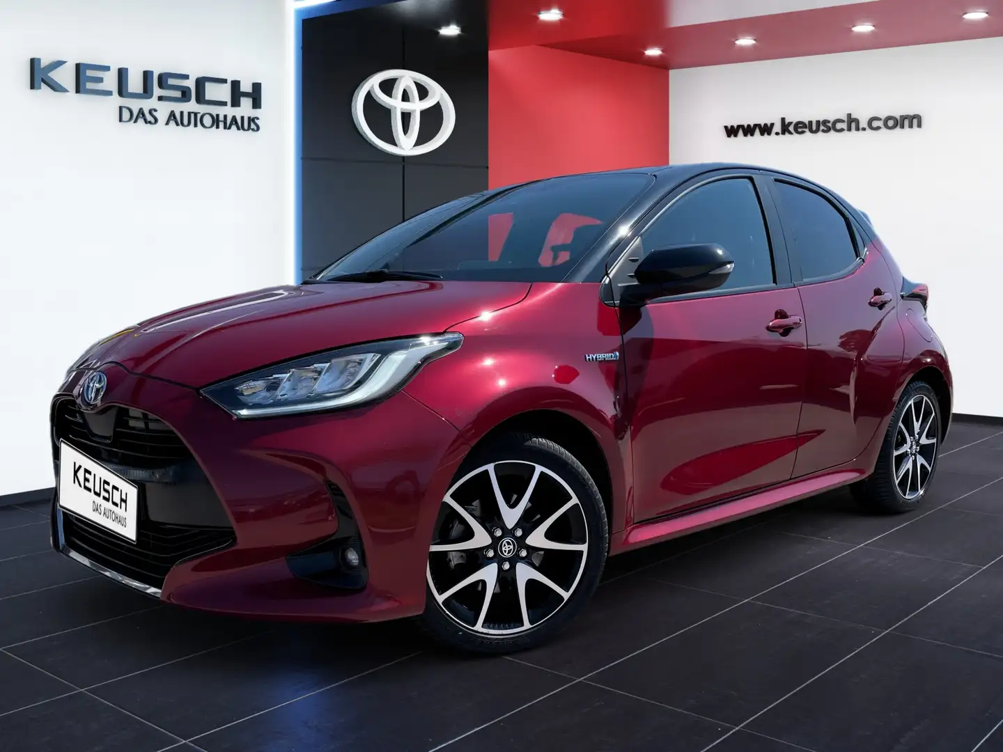 Toyota Yaris YARIS 1,5 HYBRID 5-TG. STYLE Grün - 2