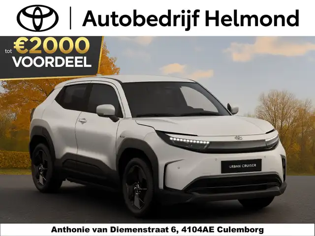 Toyota Urban Cruiser Active 49 kWh €30.995,- RIJKLAAR! Nu €2.000,- voor