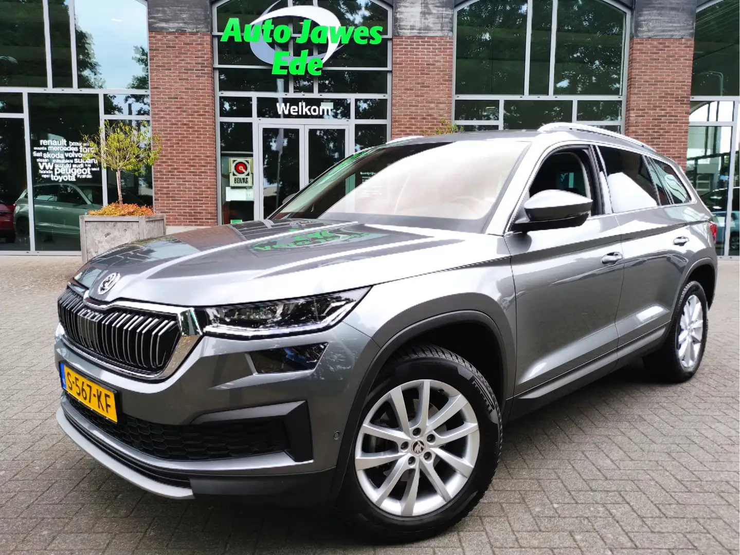 Skoda Kodiaq 1.5 TSI DSG Business Edition Plus Wegklapbare trek Gris - 1