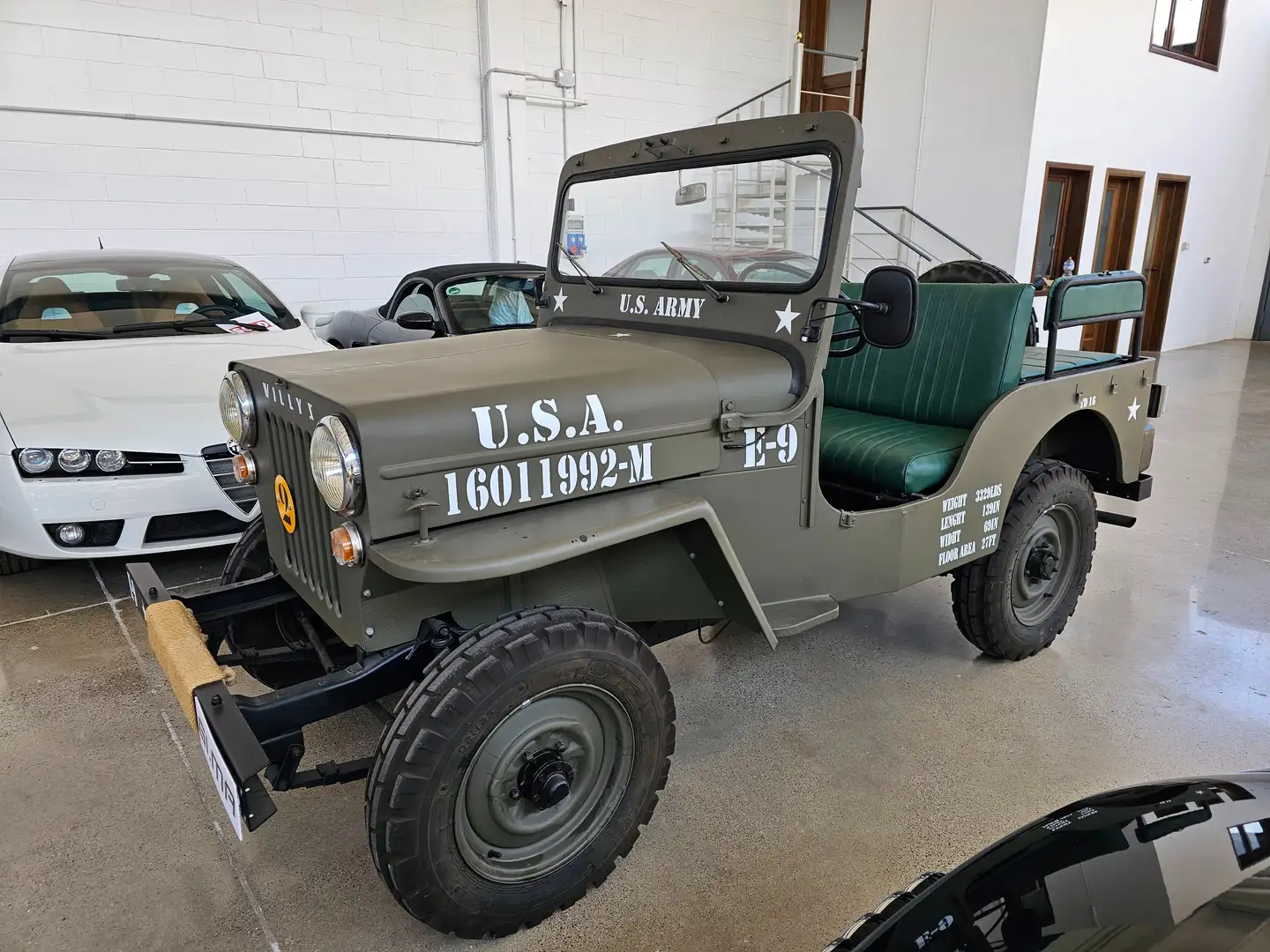 Jeep Willys Camioneta Verde - 2