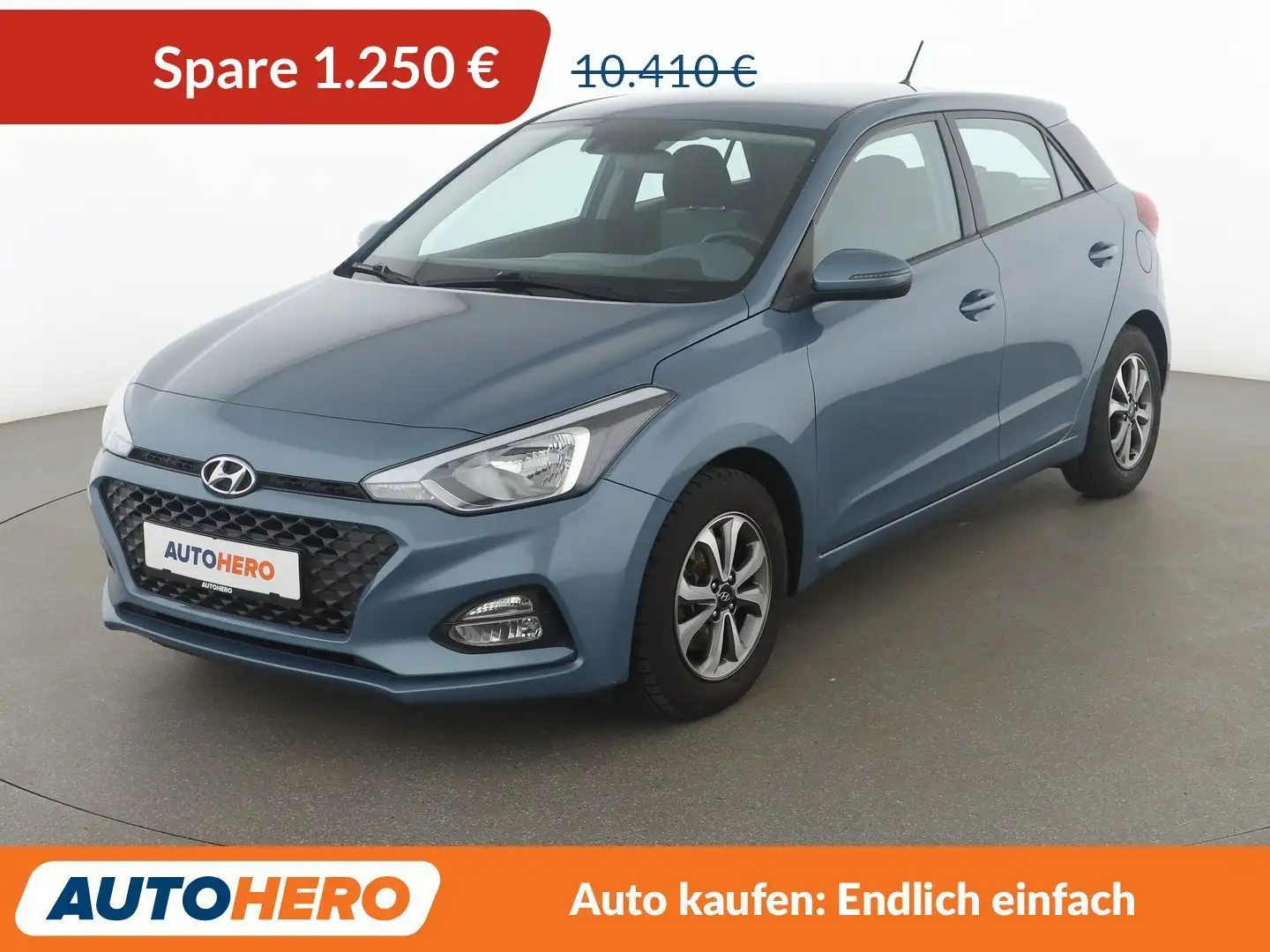 Hyundai i20 1.0 TGDI Trend*LIMITER*SHZ*KLIMA* Blau - 1