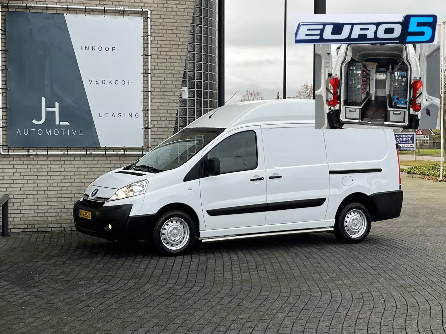 Toyota Proace 2.0D L2H2*AIRCO*INRICHTING*CRUISE*2x SCHUIF*ALARM* Biały - 1