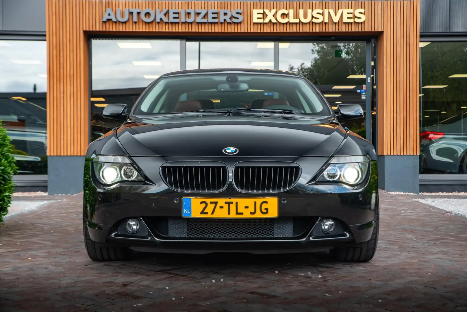 BMW 650 6-serie 650i High Executive M Pakket Panoramadak H Zwart - 2