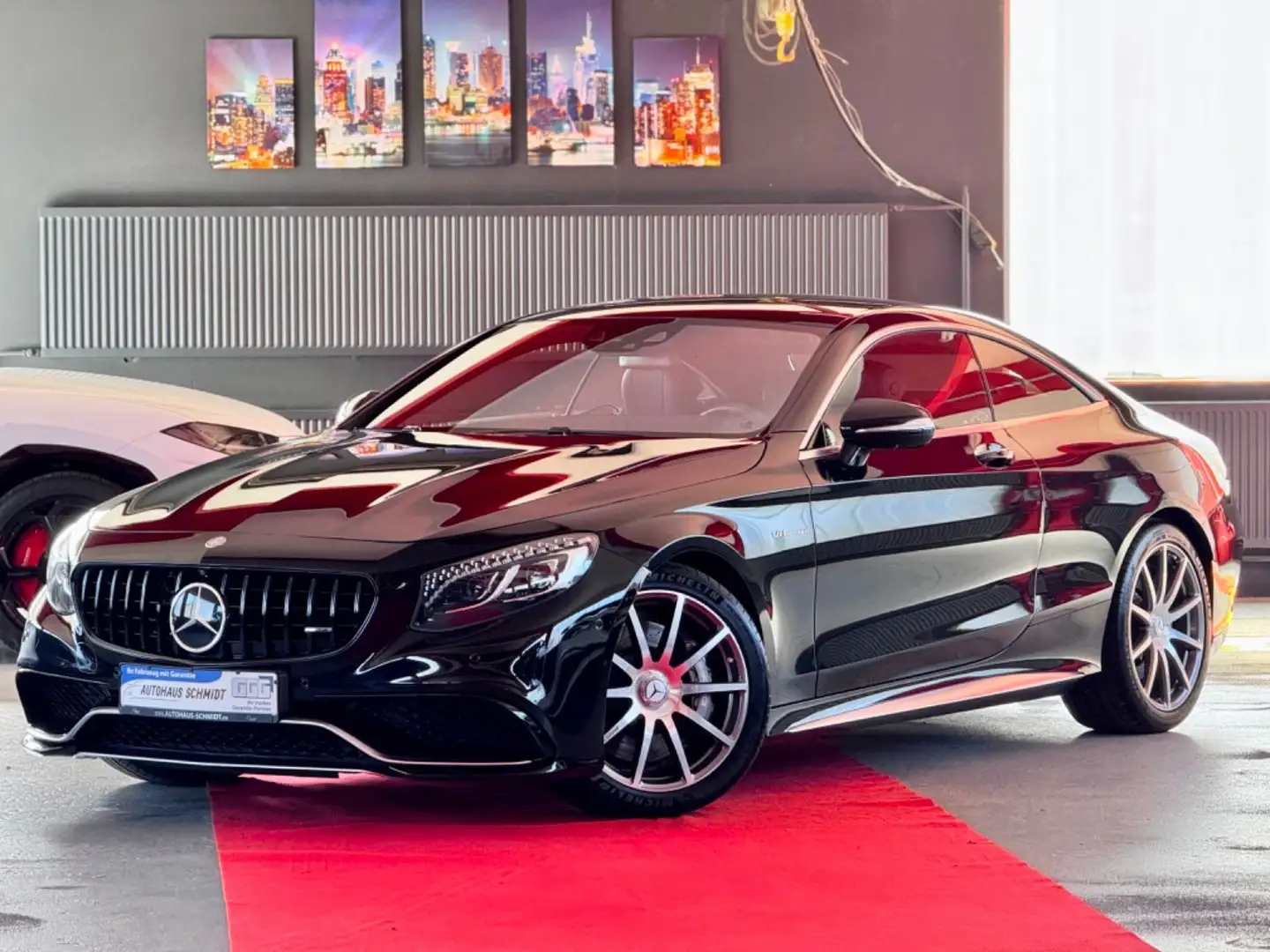 Mercedes-Benz S 63 AMG Coupe Swarowski MagicSky FarhdynamiSitz Negro - 1