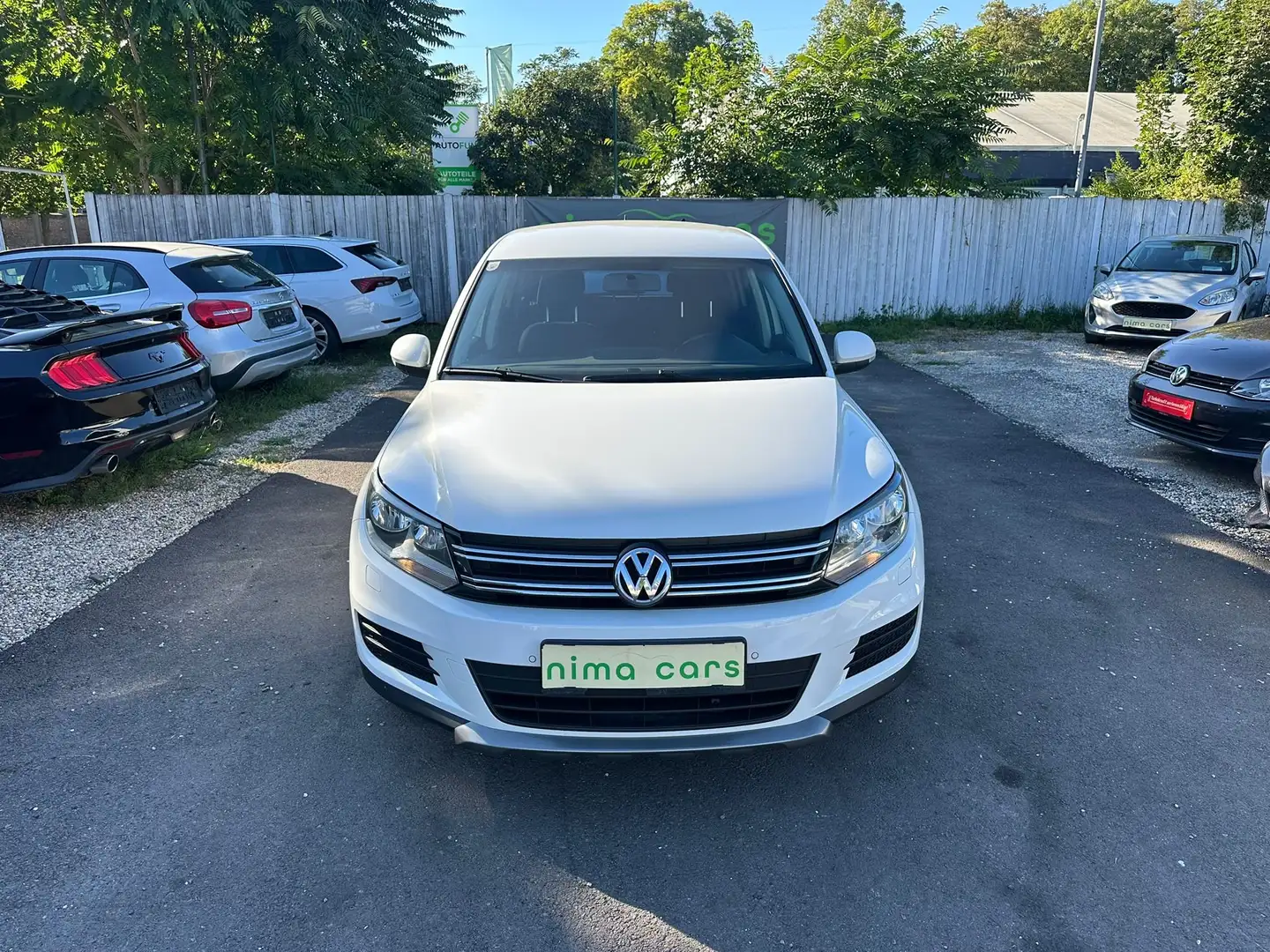 Volkswagen Tiguan 2,0 TDI/Neues Pickerl ohne Mängel/ Start-Stop Weiß - 2