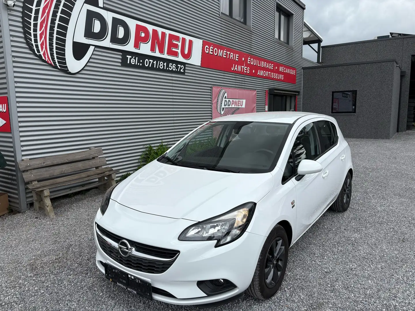 Opel Corsa 1.2 serie 120 jahre  clim Wit - 1