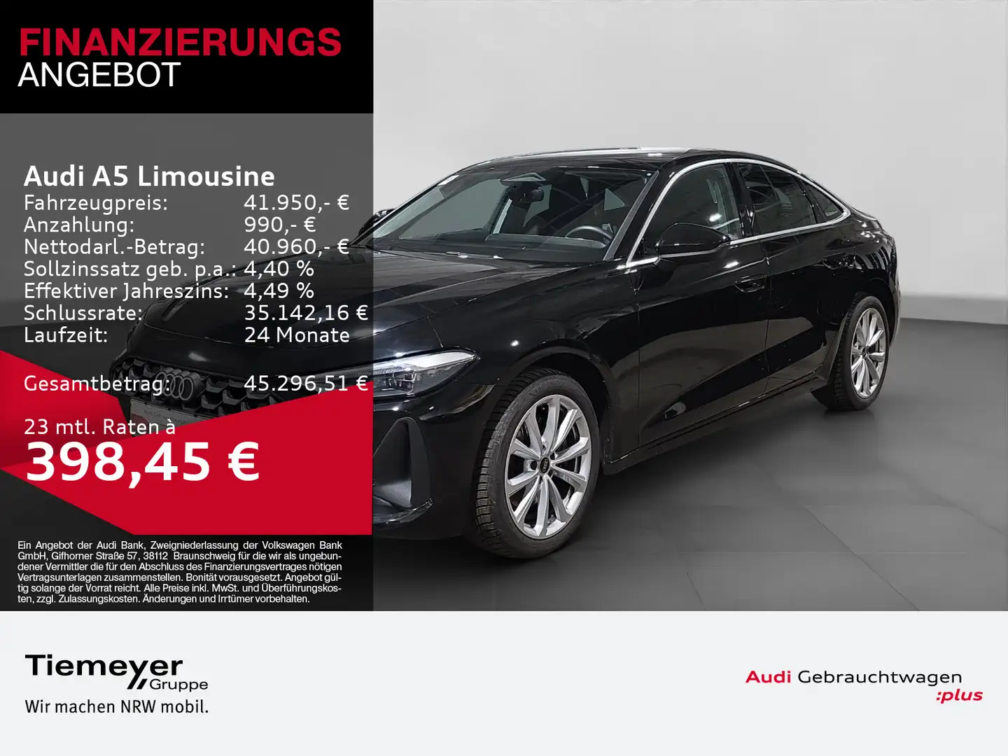 Audi A5 A5 Limo TFSI Q ADVANCED LM18 KAMERA Schwarz - 1