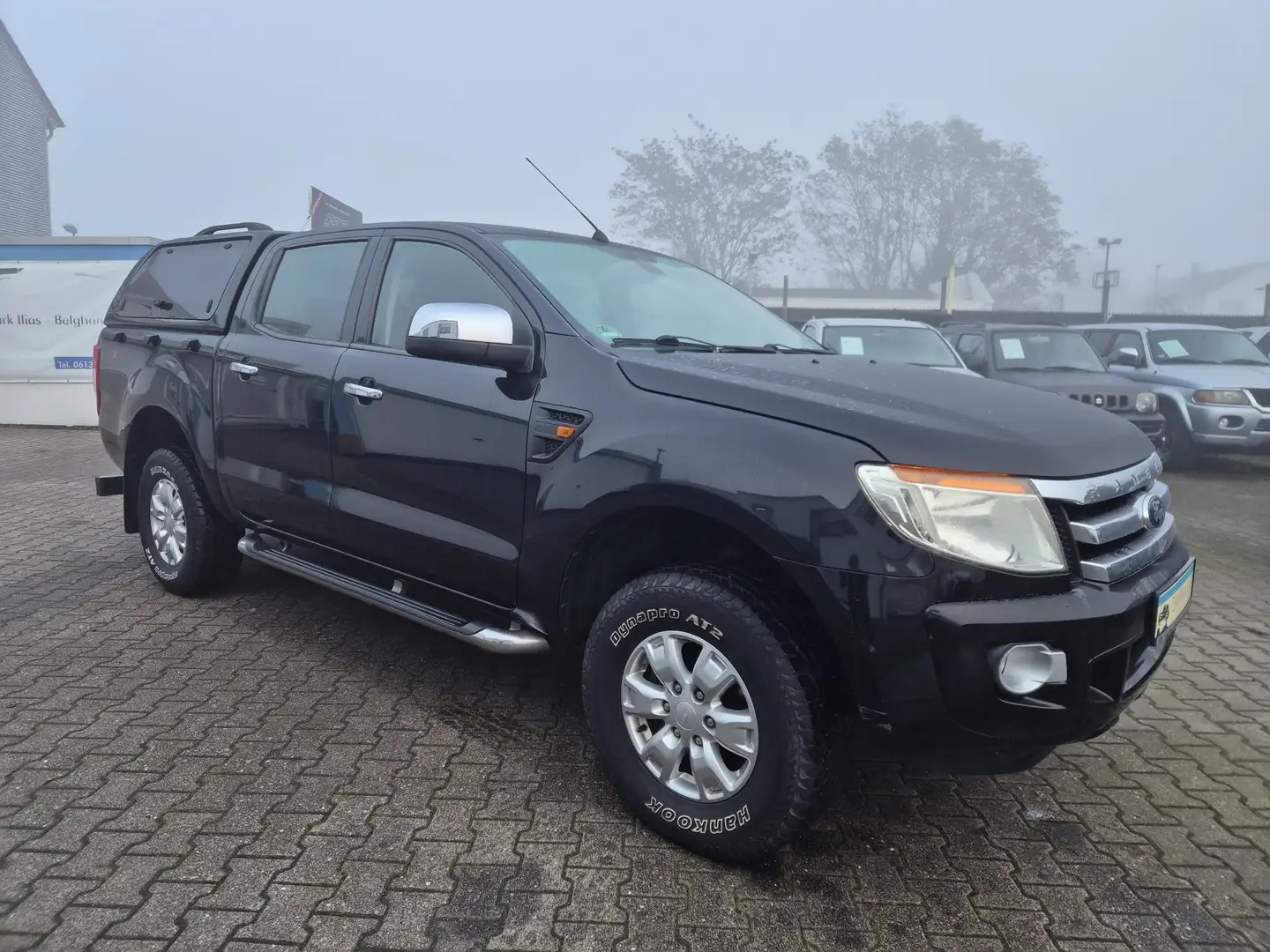 Ford Ranger XLT Extrakabine 4x4 *nur 103 Tkm/LKW-Zl/Hard-Top* Noir - 1