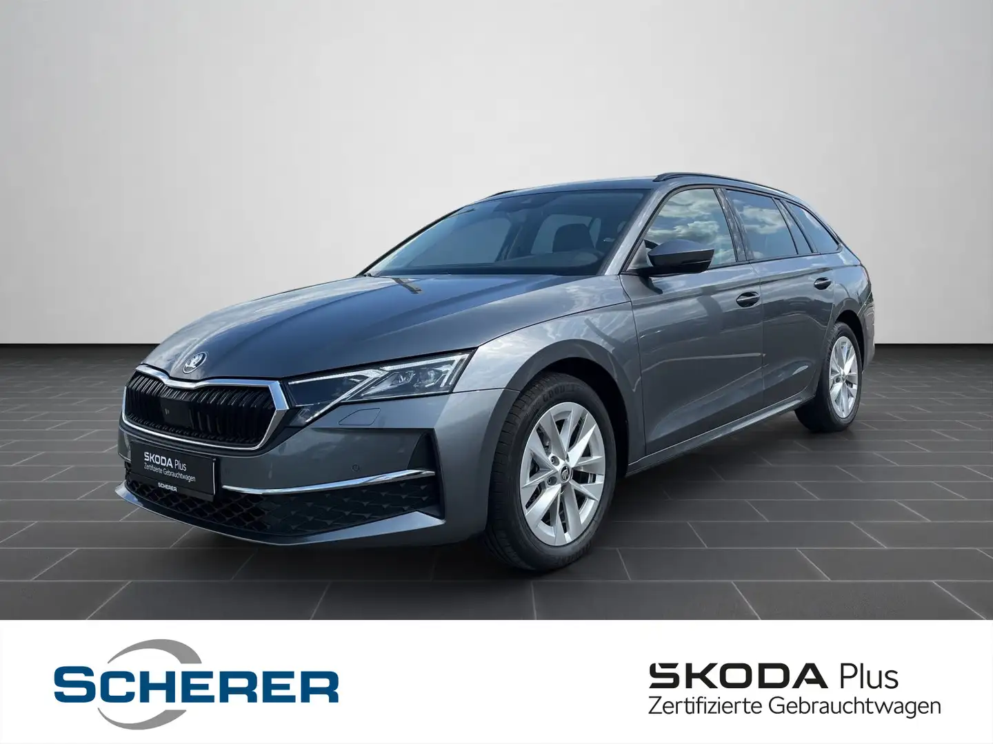 Skoda Octavia Combi Selection 2.0 TDI DSG MATRIX NAVI Grijs - 1