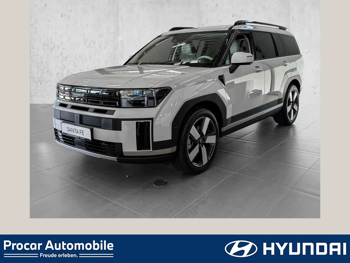 Hyundai SANTA FE PHEV 1.6 T-GDI Signature 4WD / Technik Paket / Kom Weiß - 1