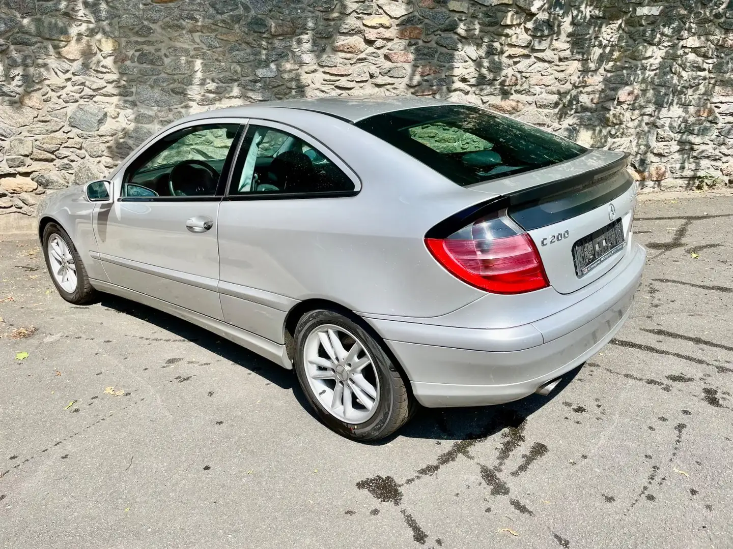 Mercedes-Benz C 200 Kompressor SH-GEPFLEGT TÜV 3.27 ALLE INSP Argent - 2