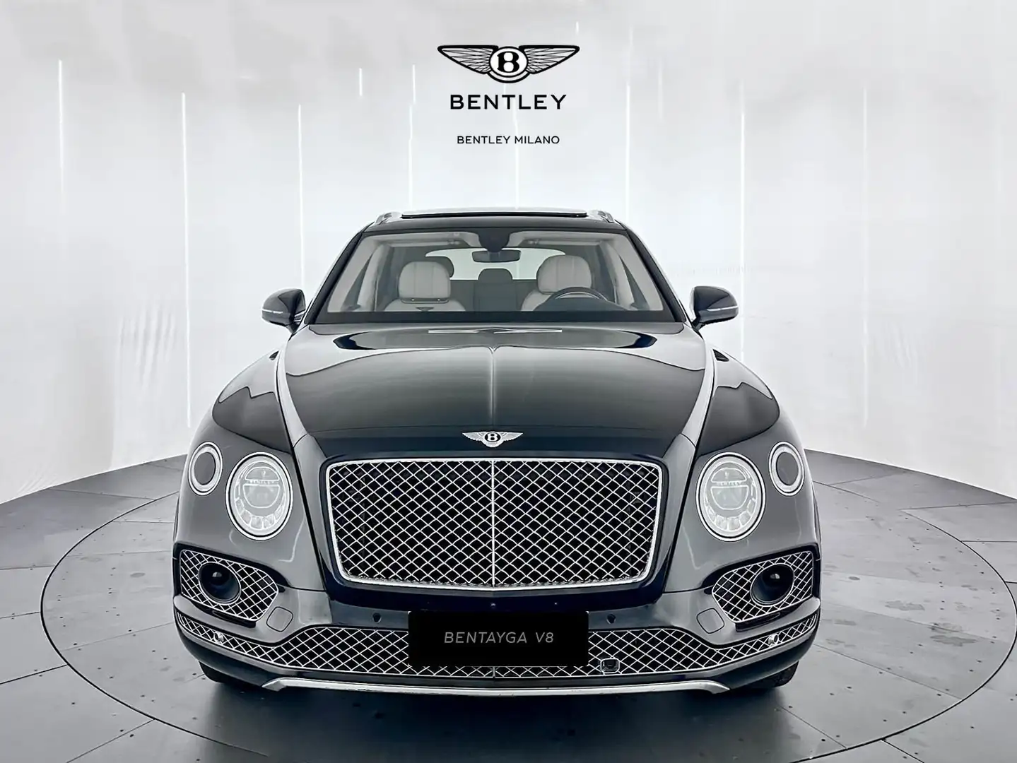 Bentley Bentayga Bentayga V8 550CV - BENTLEY MILANO Bleu - 2