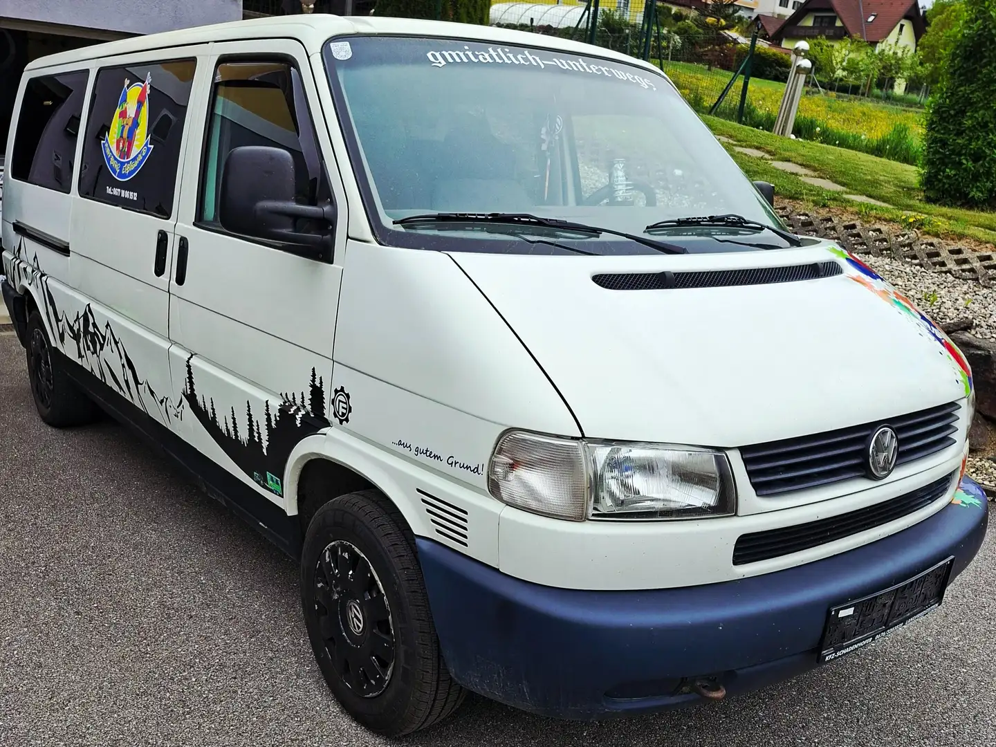 Volkswagen T4 Caravelle Caravelle 2,5i (4) lg. Weiß - 2