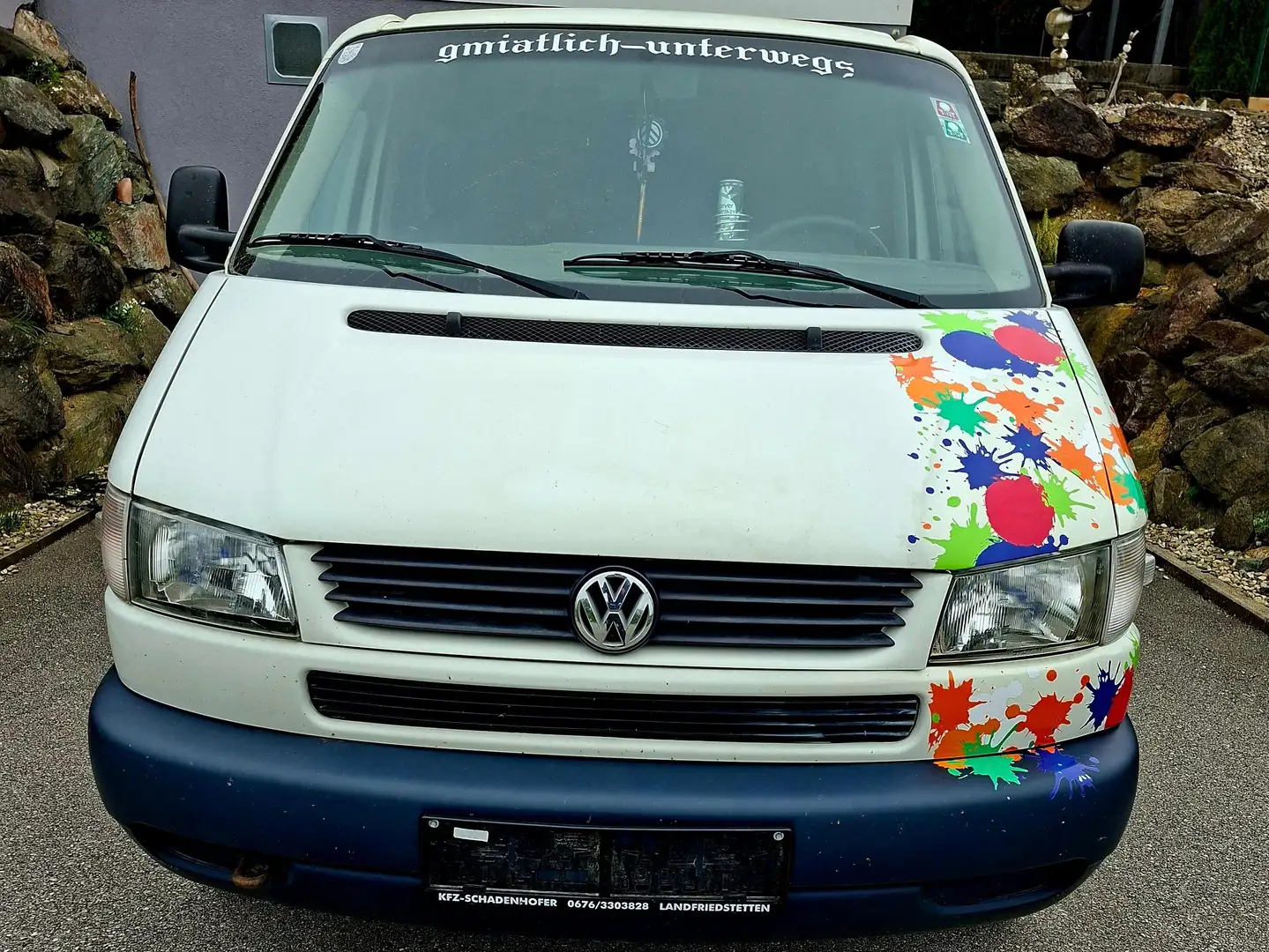 Volkswagen T4 Caravelle Caravelle 2,5i (4) lg. Weiß - 1