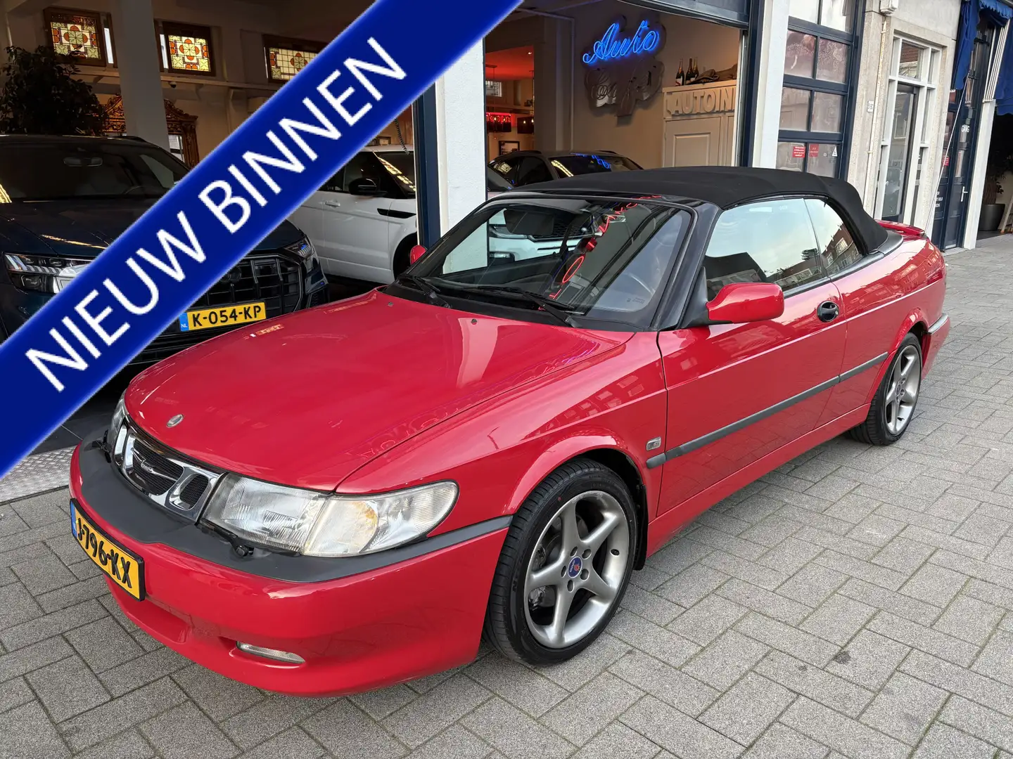 Saab 9-3 Cabrio 2.0t S AUT./LEDER/CLIMA/STOELVERW. Rouge - 1