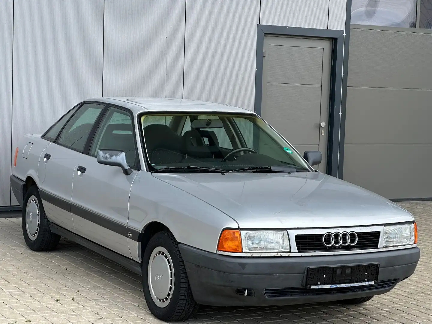 Audi 80 1.8L *SERVO*el.*SHD*H-KENNZEICHEN*TÜV 05.2027 Silber - 2
