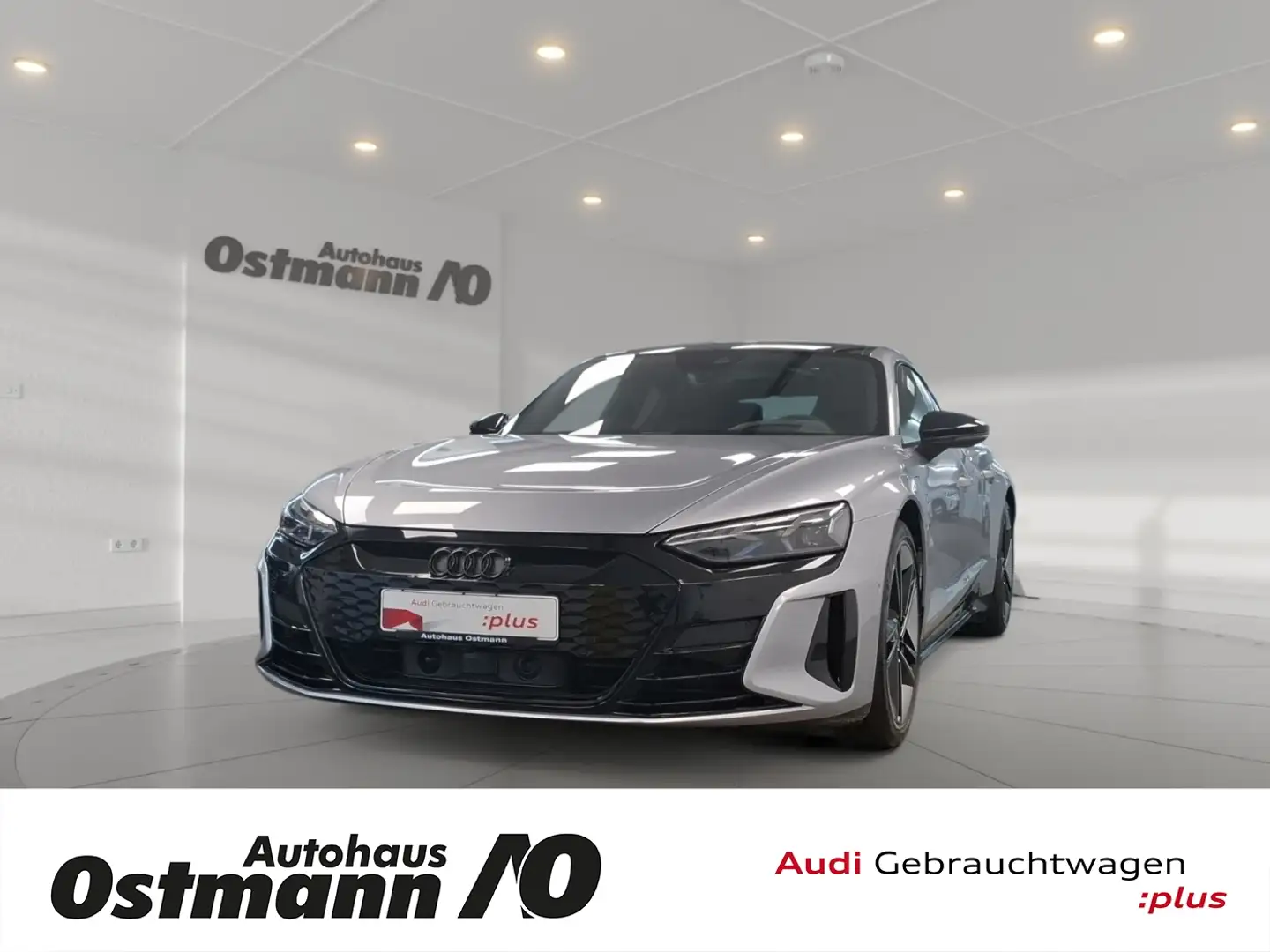 Audi e-tron GT RS quattro Matrix 360 ACC HUD Massage Argintiu - 1