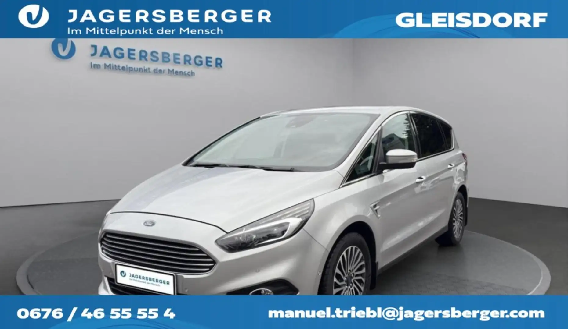 Ford S-Max Titanium 2.0 EcoBlue SCR Silber - 1