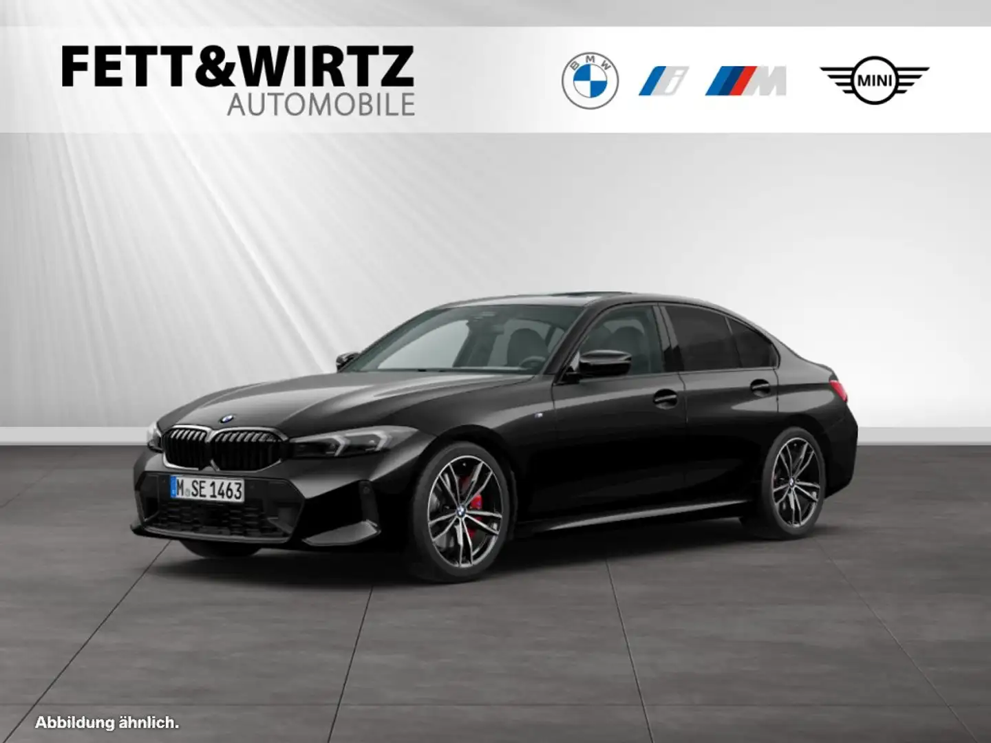 BMW 318 i M Sport Pro|Glasdach|19"LM|HiFi|Stop&Go Negro - 1