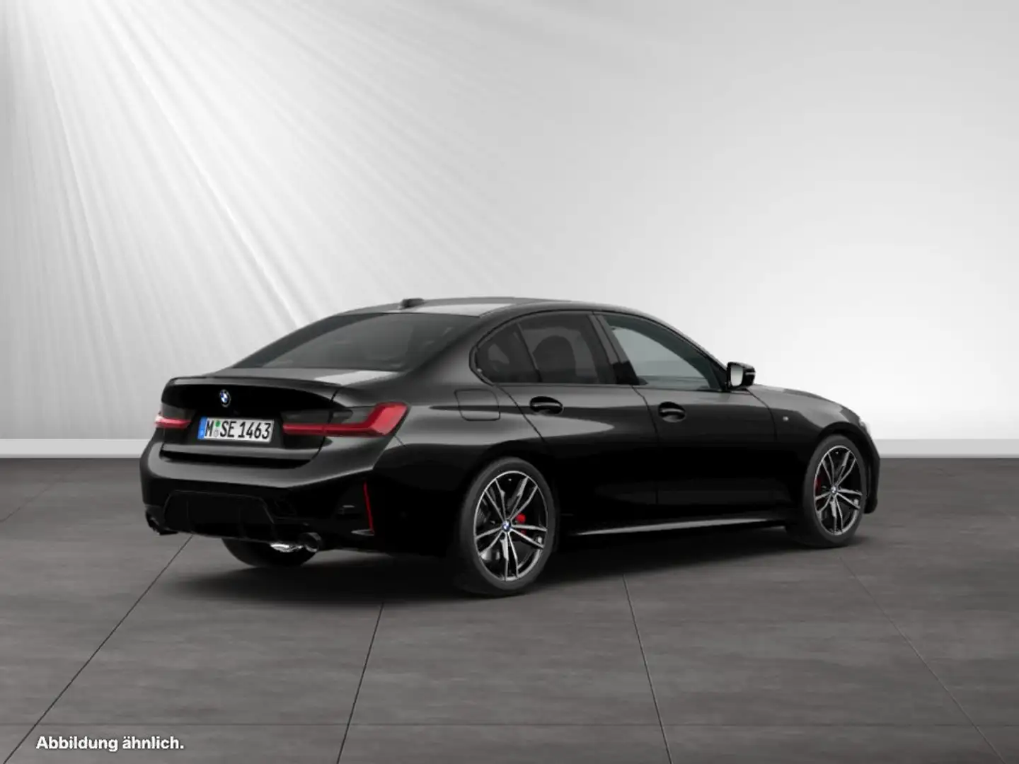 BMW 318 i M Sport Pro|Glasdach|19"LM|HiFi|Stop&Go Negro - 2