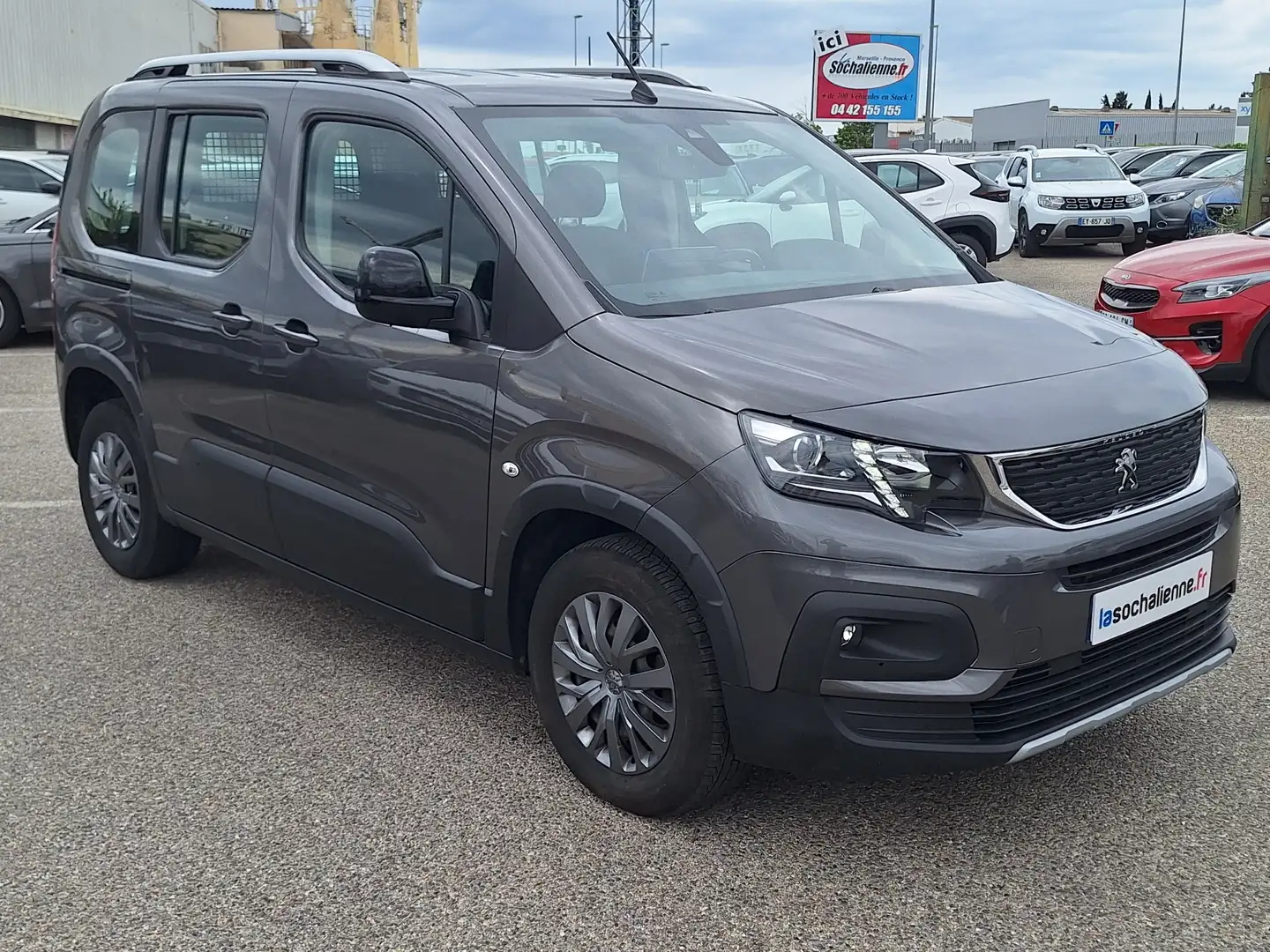 Peugeot Rifter Standard BlueHDi 100 BVM5 Allure Gris - 2