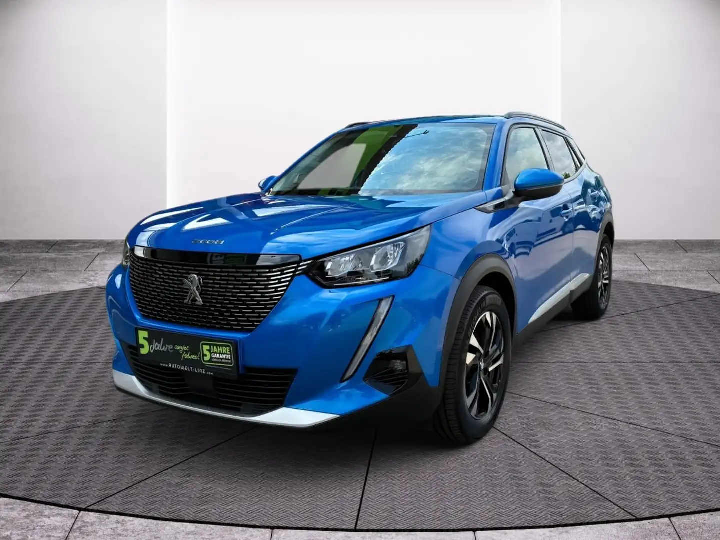 Peugeot 2008 1.2 PureTech 100 Allure Pack LED+SHZ+Kam. Blau - 2