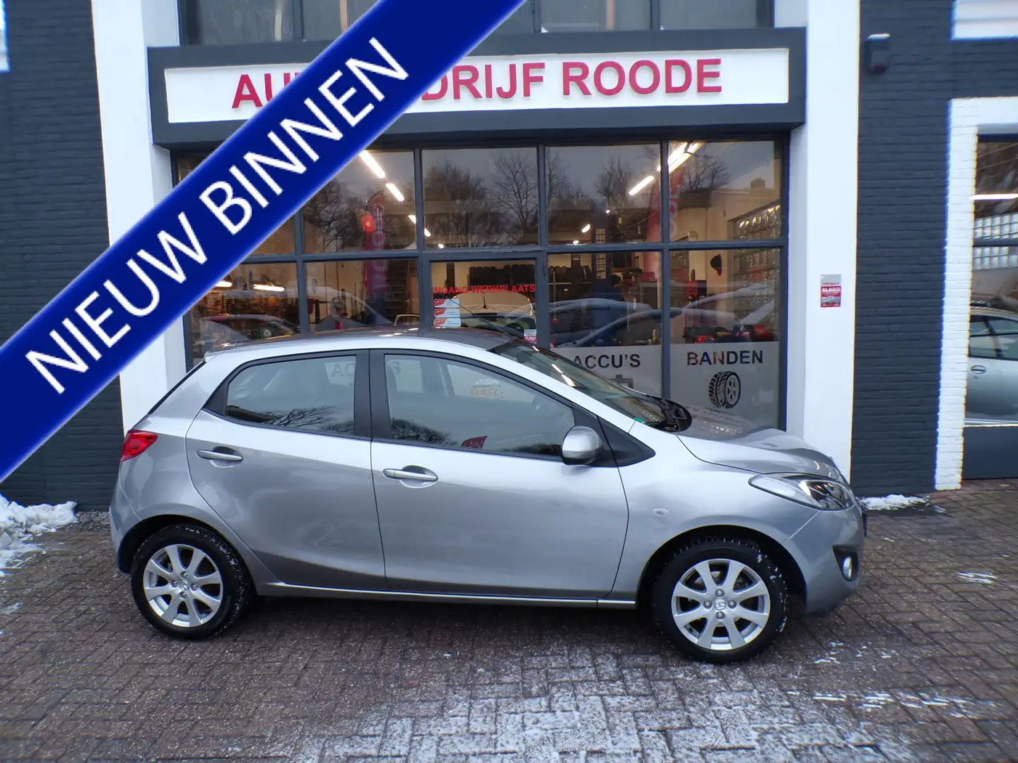 Mazda 2 1.5 5-Drs Automaat GT-L AIRCO, STOEL VW, LMV! Gris - 1