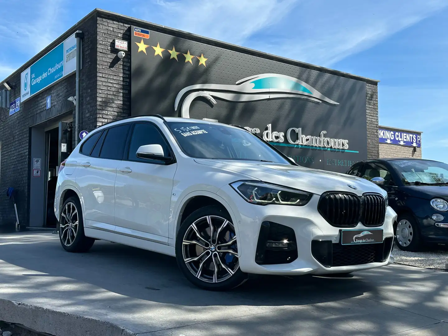 BMW X1 2.0 dA sDrive18 - ! Pack M ! - 1er Propr. - Eu6d Blanco - 2