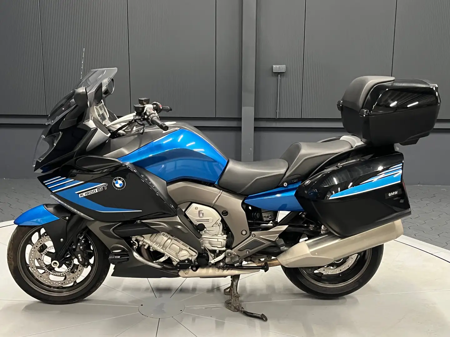 BMW K 1600 GT *Kofferset*Audiosystem*2.Hand* Niebieski - 1