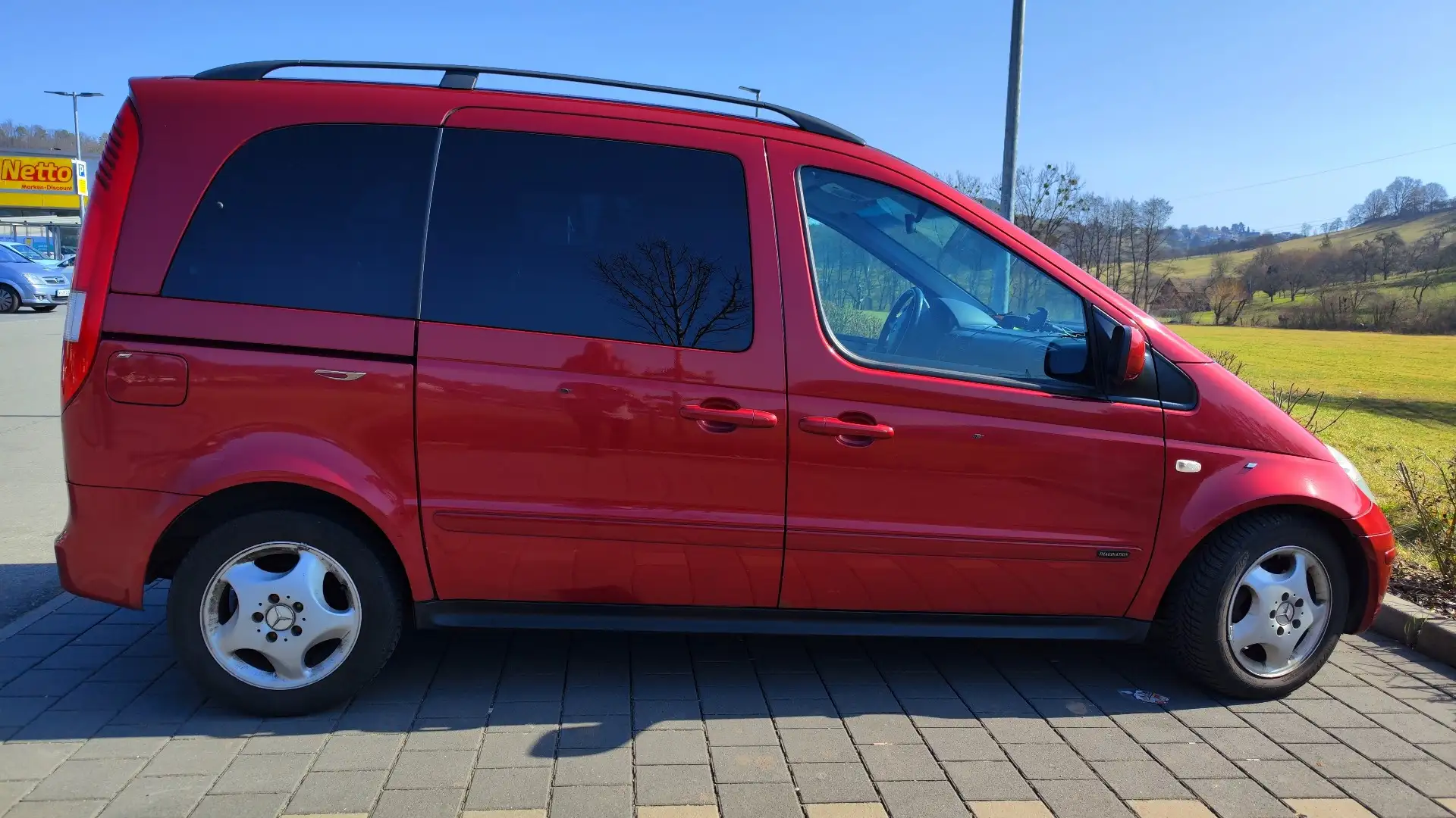Mercedes-Benz Vaneo Roşu - 2