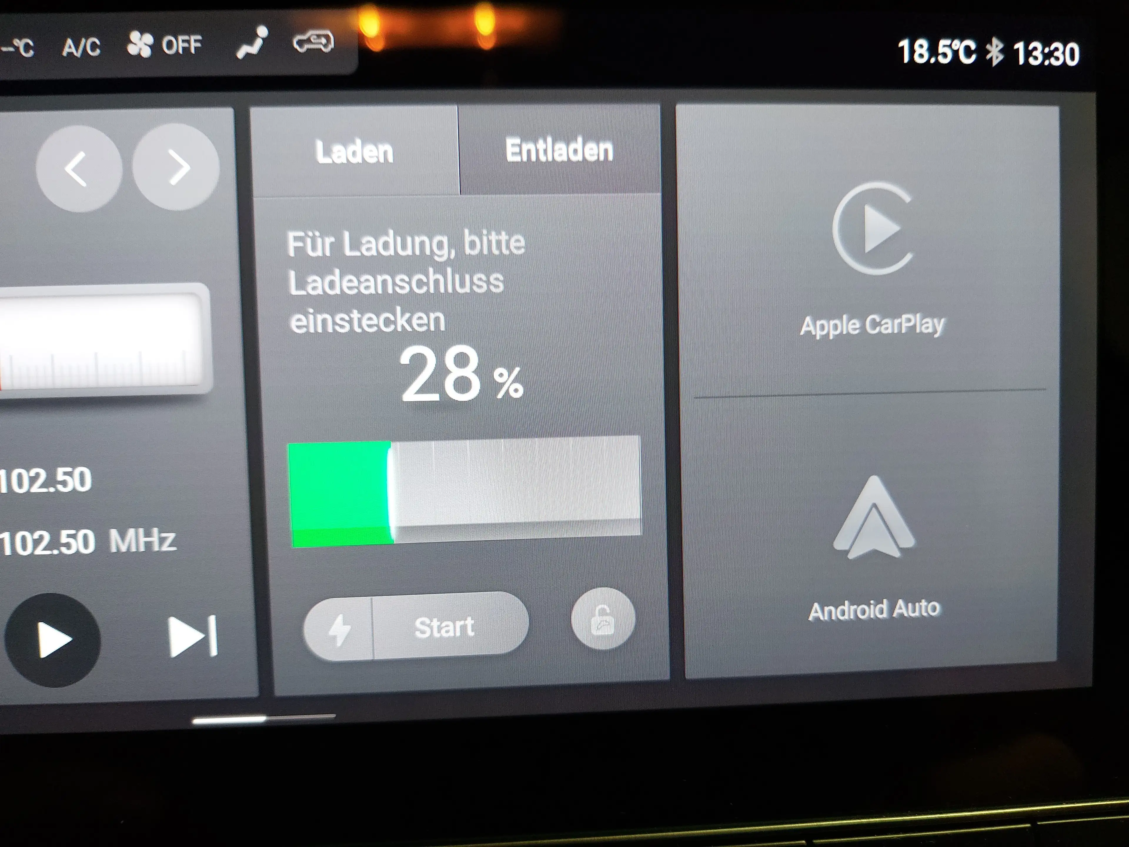MG MG4 KLIMAAUT RADIO TEMPO MFL PDC DAB LED CARPLAY ACC — photo 17