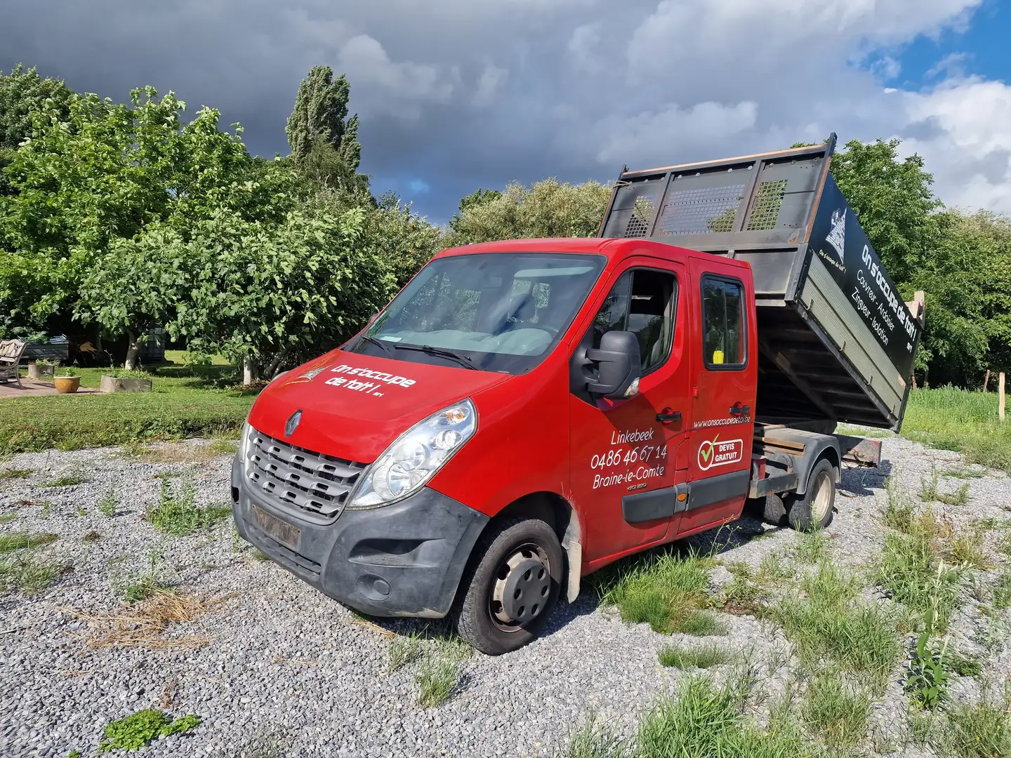 Renault Master 2.3hpi Benne Rouge - 1