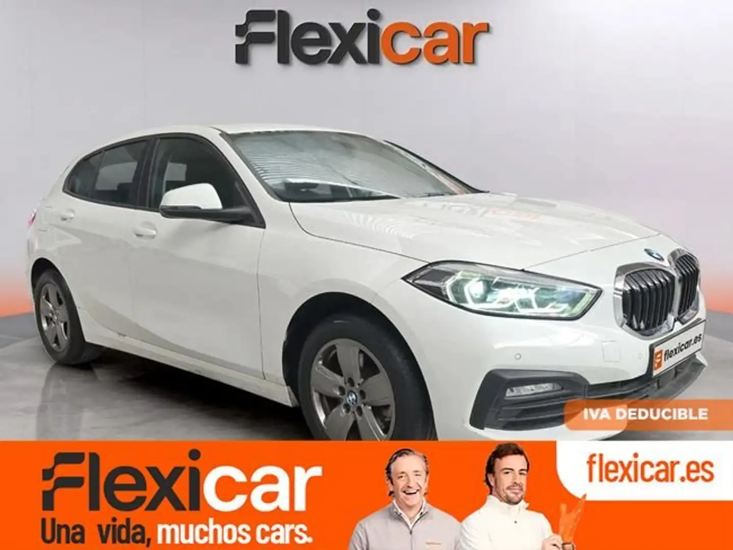 BMW 118 118i Blanc - 1