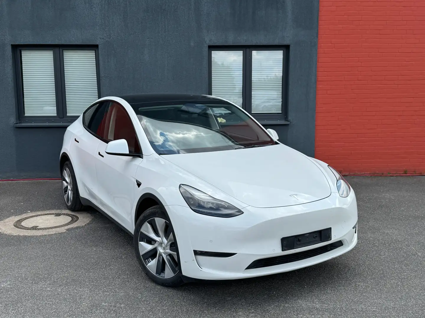 Tesla Model Y Long Range Dual AWD Blanco - 1