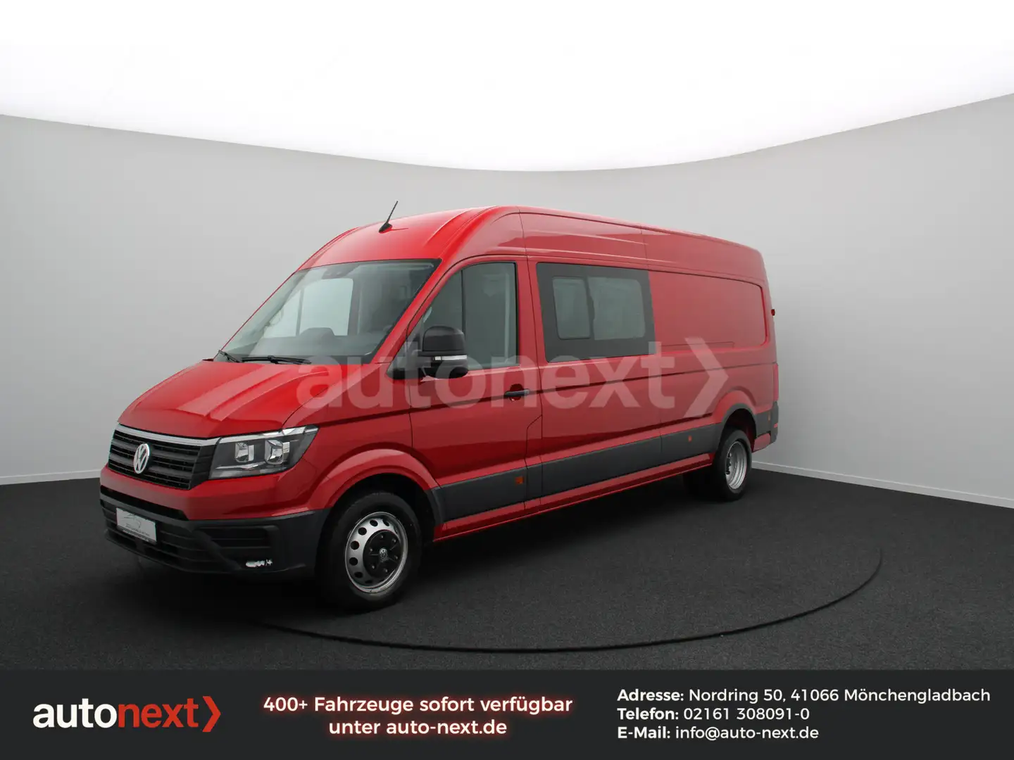 Volkswagen Crafter 55 *MAXI* AHK+KAMERA+KLIMA (9916) Rot - 1