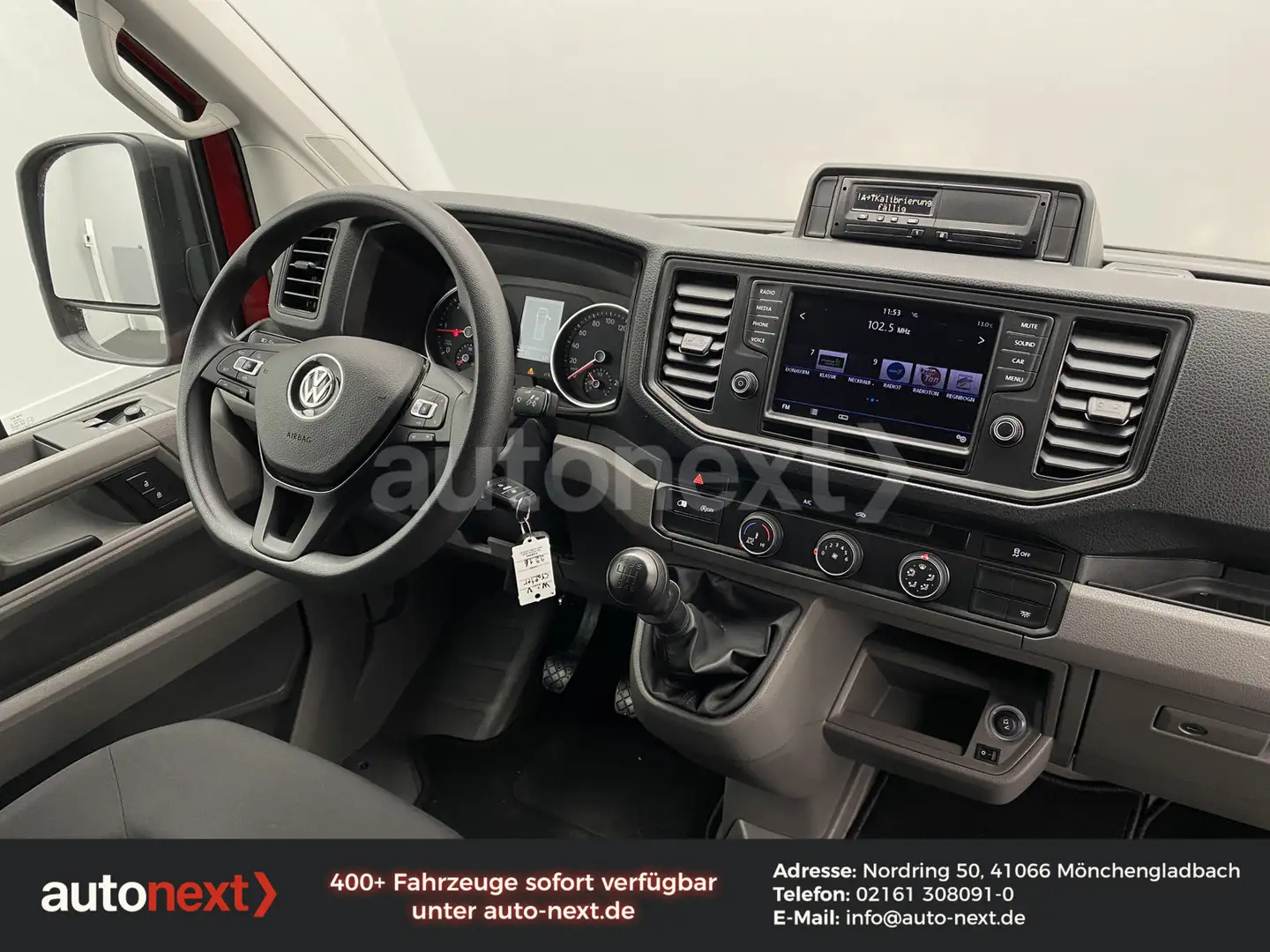 Volkswagen Crafter 55 *MAXI* AHK+KAMERA+KLIMA (9916) Rot - 2