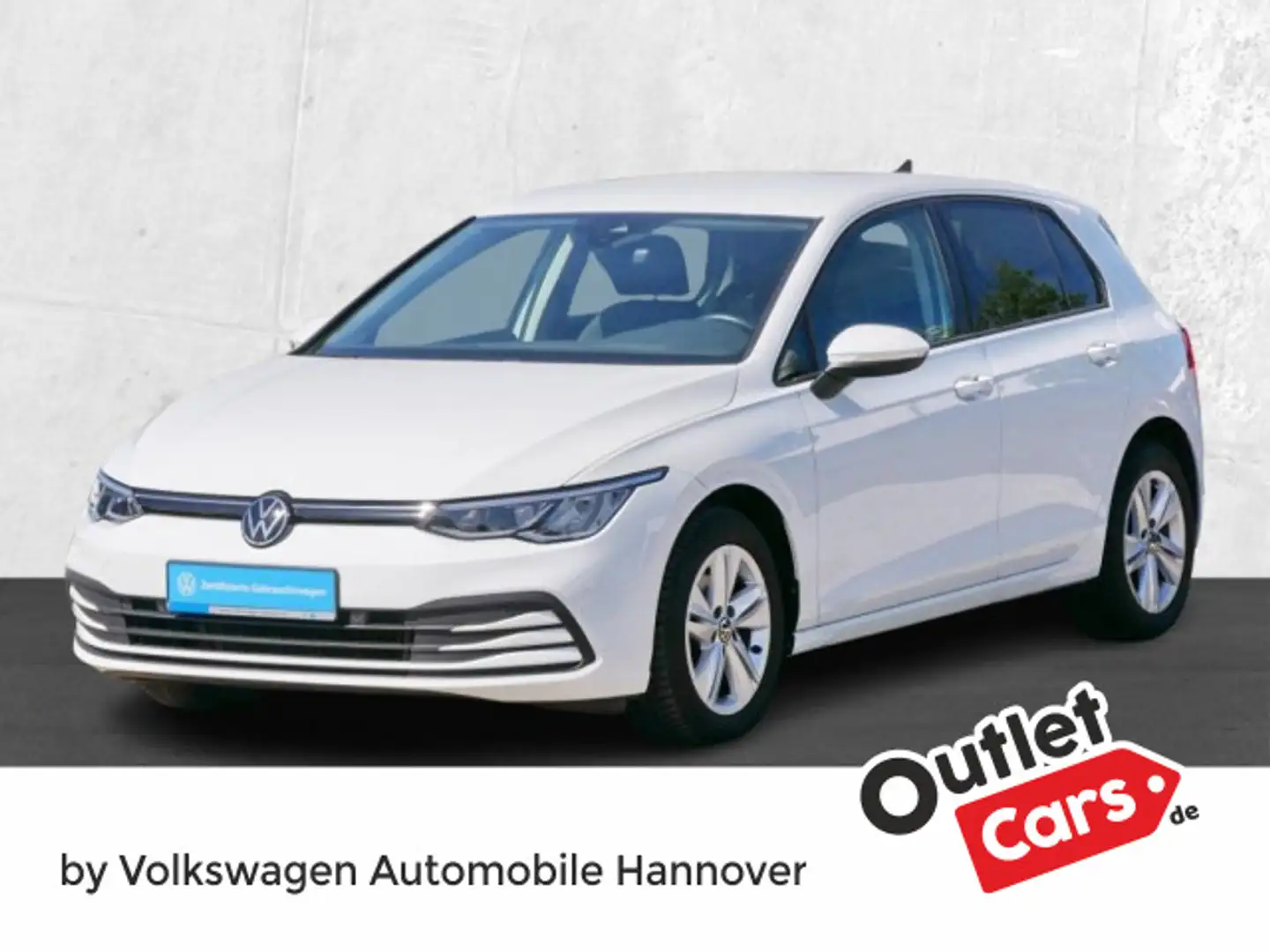 Volkswagen Golf VIII 1.5 TSI Life LED DigCockpit ACC PDC Blanc - 1