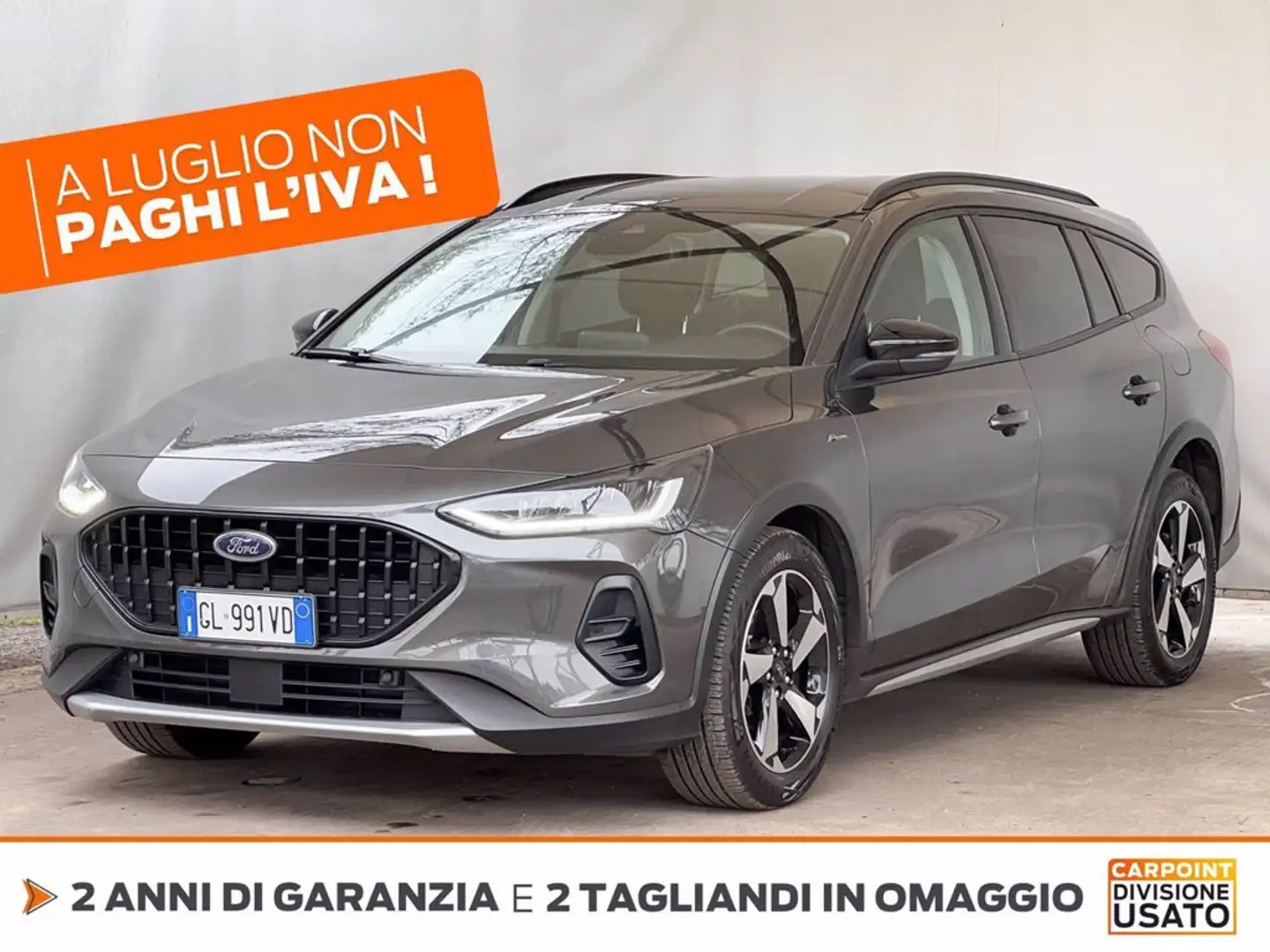 Ford Focus active sw 1.0 ecoboost h style 125cv Grigio - 1