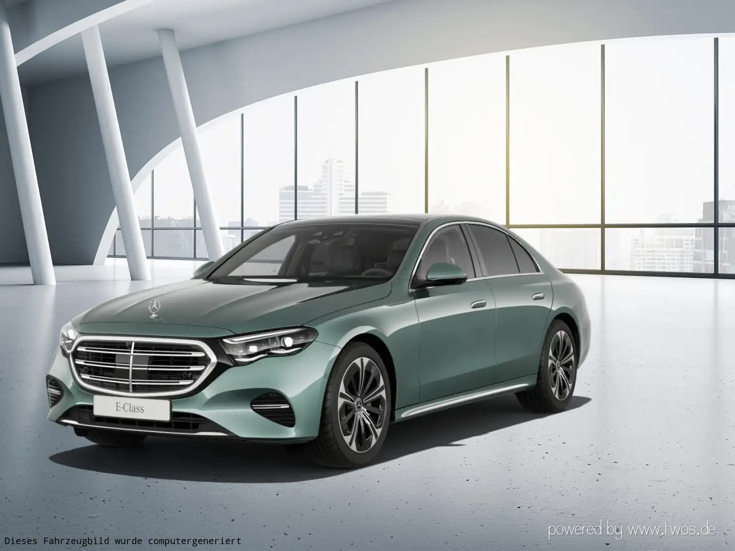 Mercedes-Benz E 450 E 450 d 4MATIC Limousine  Exclusive Navi/Distronic Silber - 2