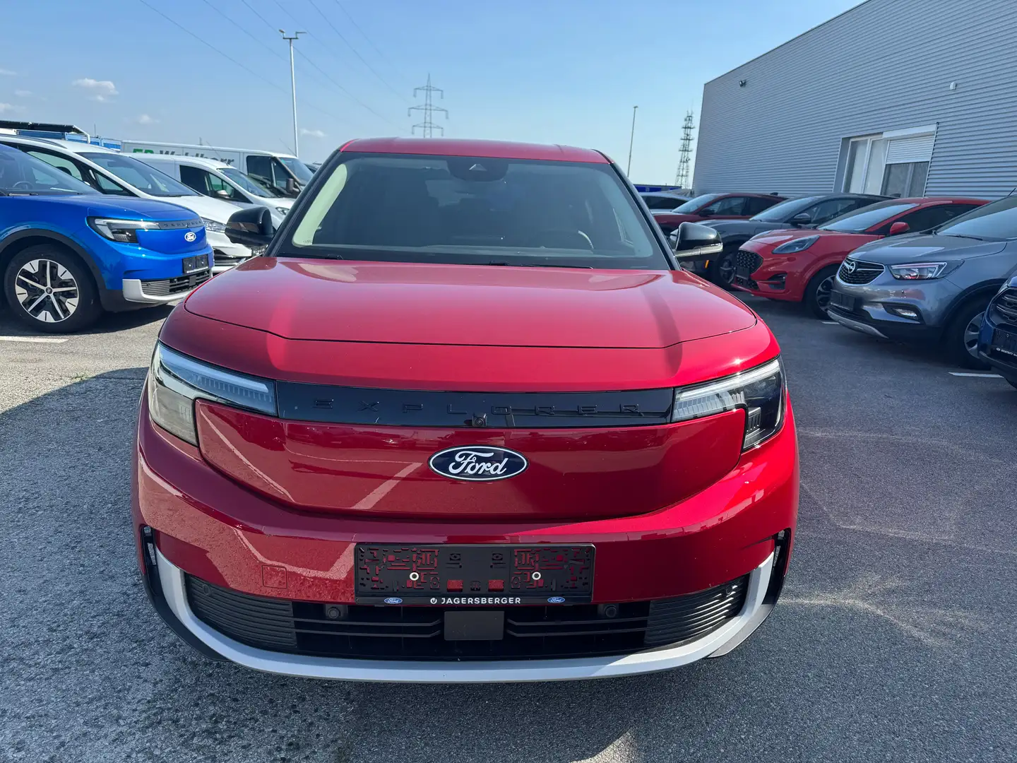 Ford Explorer RWD 79kWh Piros - 2