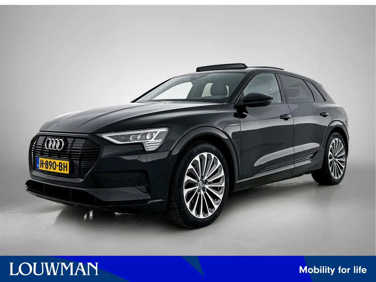 Audi e-tron e-tron 55 quattro advanced 95 kWh | SOH 92% | Orig Noir - 1