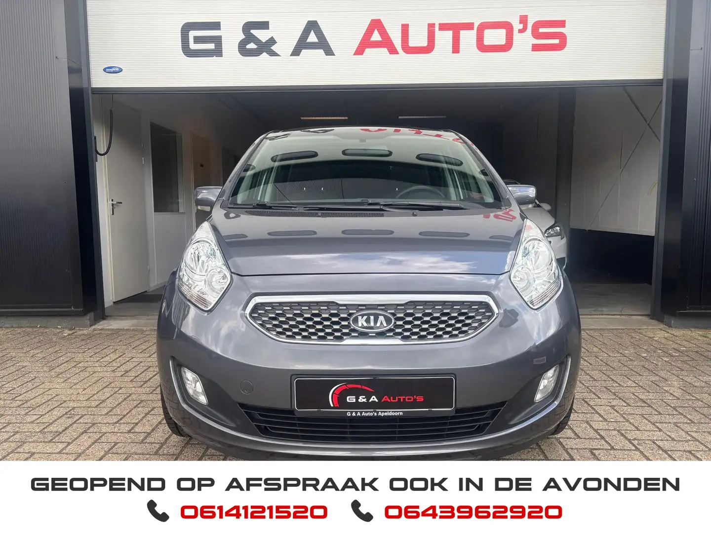Kia Venga 1.4 CVVT / AC / PDC / PANODAK / STOELVERW Gris - 2