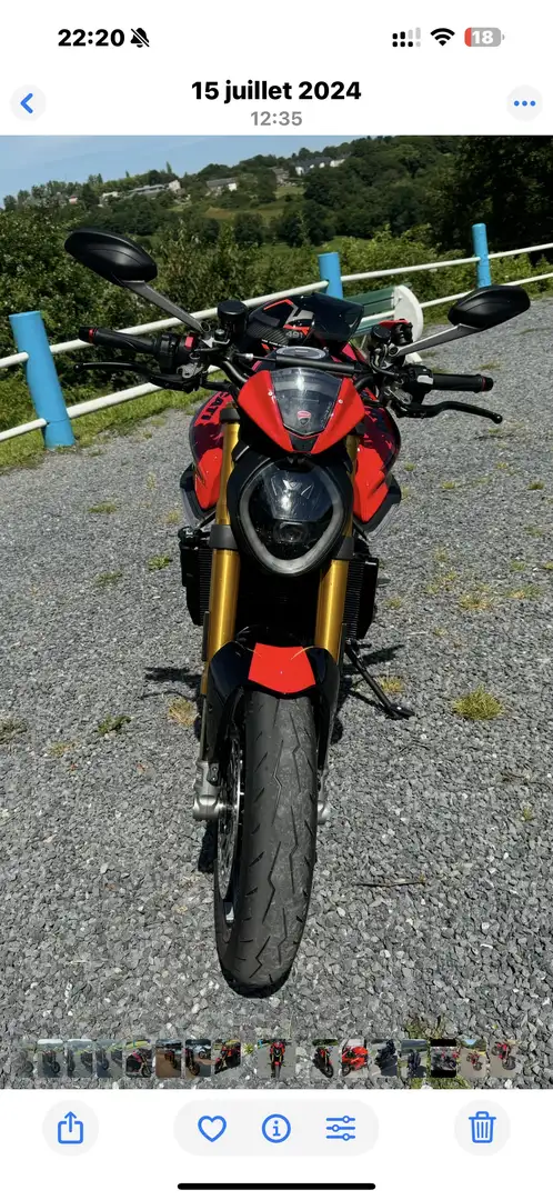 Ducati Monster 937 echappement terminioni - 2